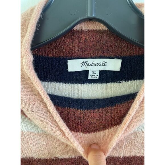 Madewell Striped Evercrest Turtleneck Sweater in Coziest Yarn - Picture 9 of 9